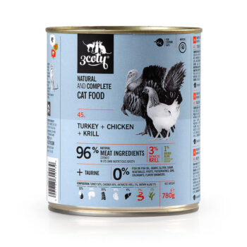45. DINDE + POULET + KRILL 780